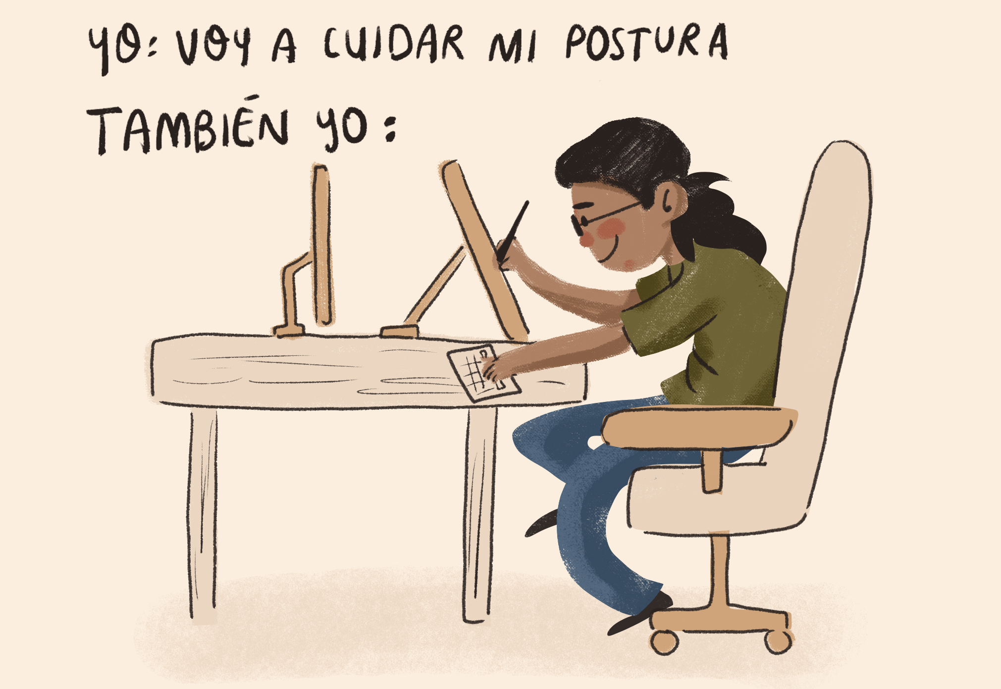 Así es como empieza la metamorfosis de ilustrador a camarón